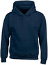 Unisex Girls Boys Hooded Sweat Shirt Tops Plain Hooded Jumpers UK Size 5 to 13 Years