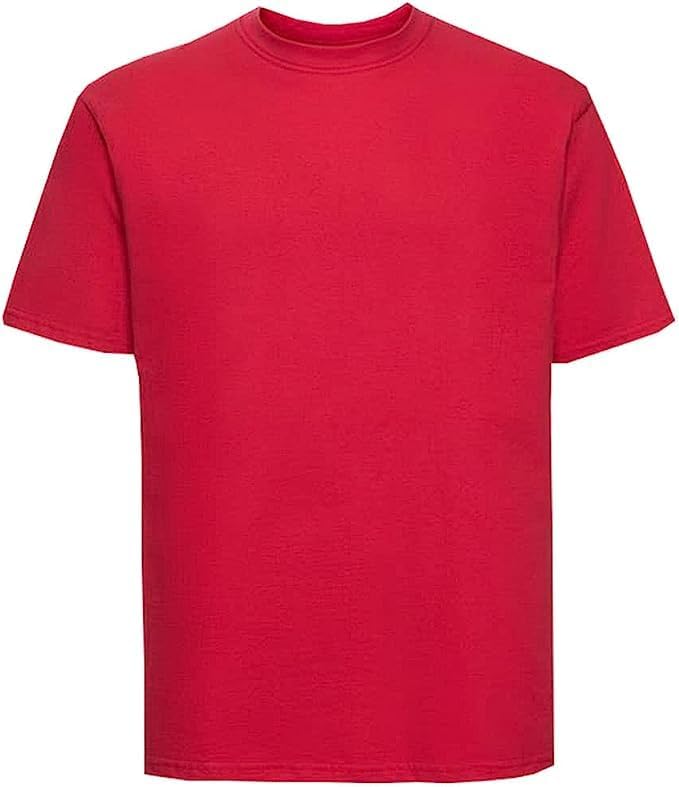 Men's Round Neck Plain T-Shirts