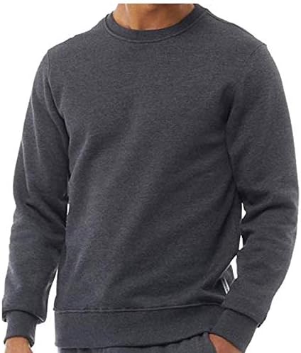 Men's Plain Sweatshirt Fleece Round Neck Jumper Casual Leisure Top Size S to 5XL