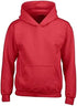 Unisex Girls Boys Hooded Sweat Shirt Tops Plain Hooded Jumpers UK Size 5 to 13 Years