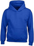 Unisex Girls Boys Hooded Sweat Shirt Tops Plain Hooded Jumpers UK Size 5 to 13 Years