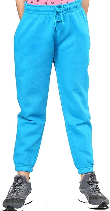 Boys Girls Unisex Cuffed Waist Jogging Bottom UK Size 7-13 Years