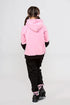 Girls Tracksuit Tiger 86 Brooklyn Printed Zipper Hooded Top & Bottom Full Set