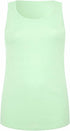 Women's Ladies Plus Size Plain Rib Vest Top UK Size 14 to 28