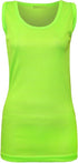 Women's Ladies Plus Size Plain Rib Vest Top UK Size 14 to 28