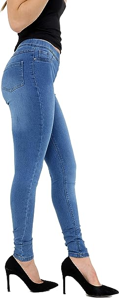 Women Slim fit Stretch Denim Jegging Legging UK Sizes 8 to 26