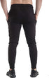Men's Slim Fits Jogging Bottom Sweatpants Fleece Ribbed Cuffed Ankle Size S-XXL