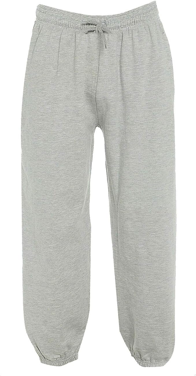 Boys Girls Unisex Cuffed Waist Jogging Bottom UK Size 7-13 Years