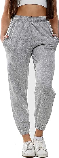 Women Fleece Casual Oversized Jogging Bottom Elasticated Cuffed Tracksuit Jog Bottom UK Size 8 to 16