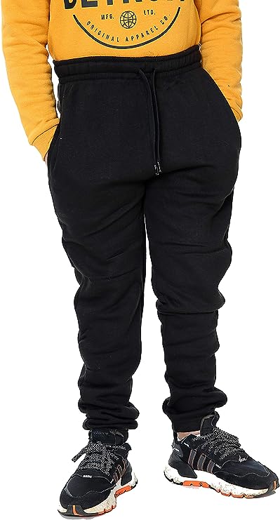 Boys Girls Unisex Cuffed Waist Jogging Bottom UK Size 7-13 Years