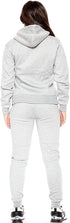 Women's Plain Tracksuit Hood Zip Top & Jogging Bottom