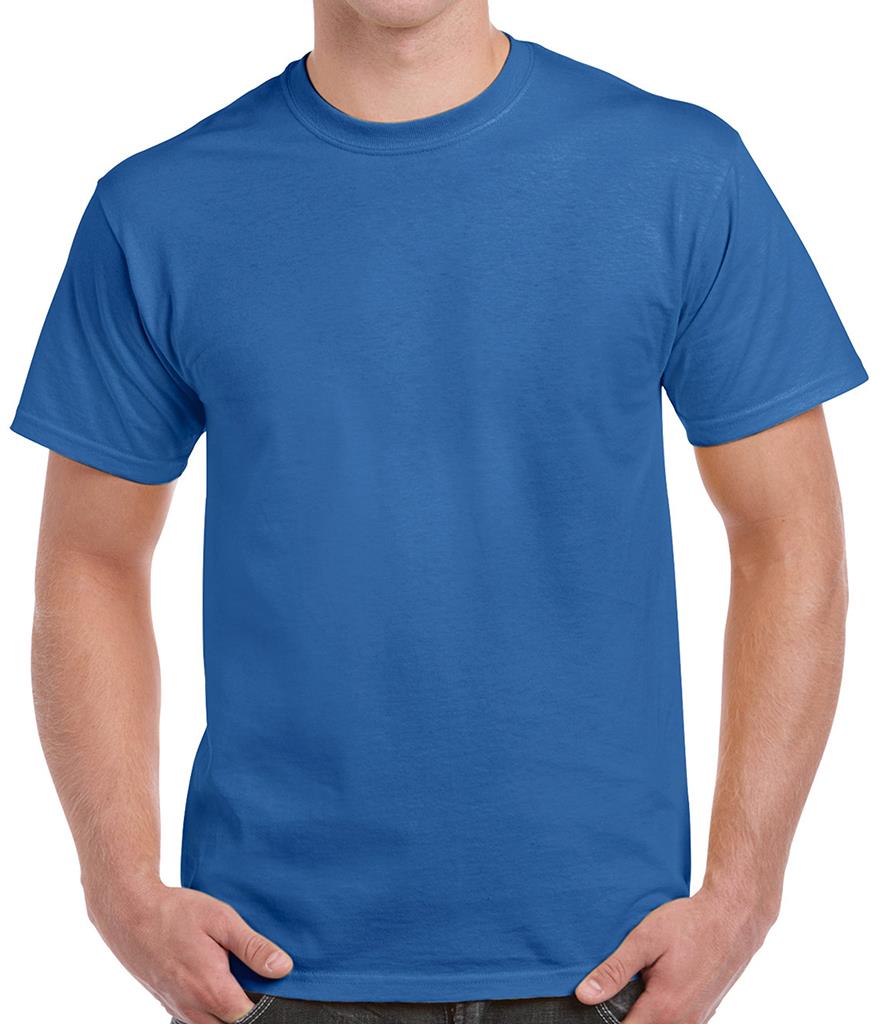Men's Round Neck Plain T-Shirts