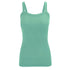 Ladies Strappy Rib Vest Plain Stretchy Ribbed Vest Top