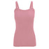 Ladies Strappy Rib Vest Plain Stretchy Ribbed Vest Top